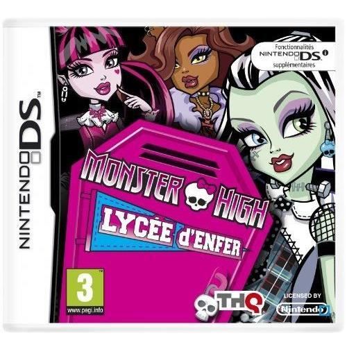 MONSTER HIGH / Jeu console DS
