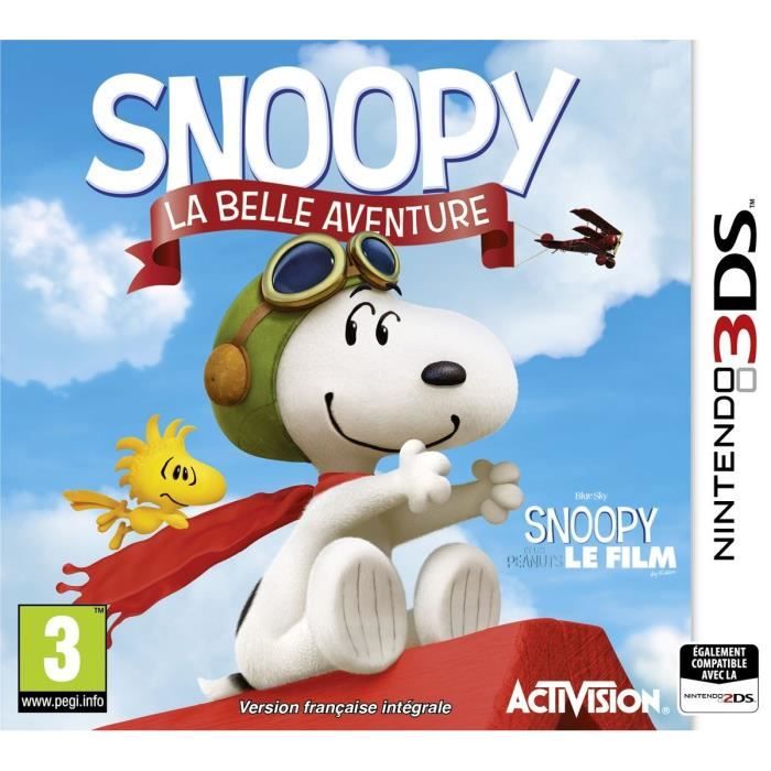 Activision Snoopy : La Belle Aventure Jeu 3DS