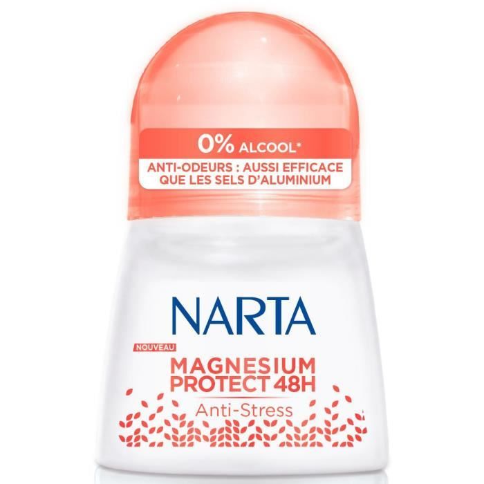 NARTA Déodorant Magnesium Protect AntiStress Bille Femme - 50 ml