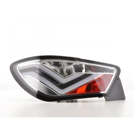 Paire de feux arriere Seat Ibiza 6J de 2008 a 2012 LED Chrome D-FKRLXLSE016001