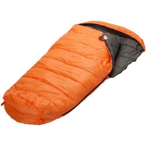 Skandika Vegas Sac de couchage zip côté gauche Orange XXL 220 x 110 cm