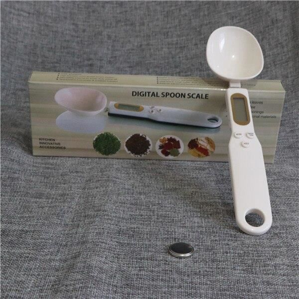 BALANCE CULINAIRE ELECTRONIQUE,Cuillère de mesure électronique,Échelle à cuillère 500g balance de cuisine de haute précision,