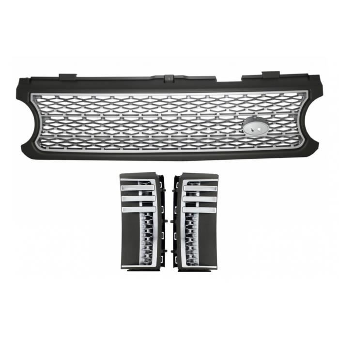 Grille d'évents latéraux Supercharged & Autobiography Design Pour Range Rover Vogue III 3 L322 06-09