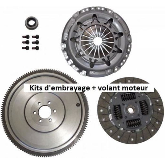 Kit d embrayage complet avec volant moteur Citroen Xsara Picasso 1.6 HDI 110 cv 05/04 à 12/09