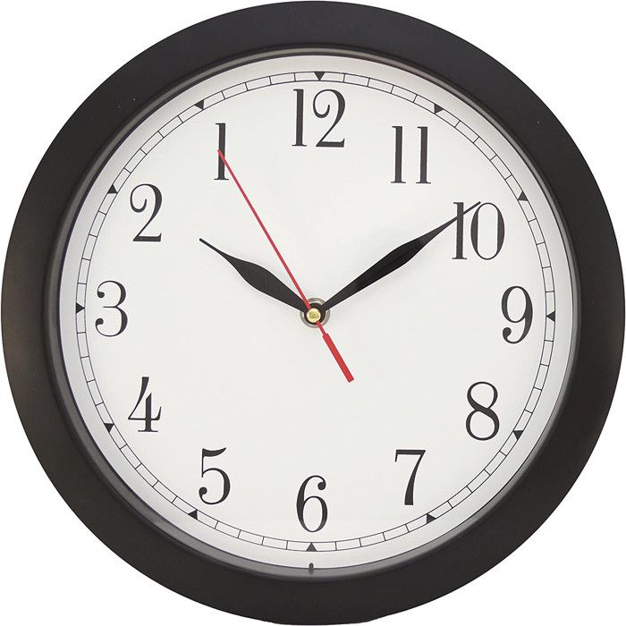 Horloge à lenvers.