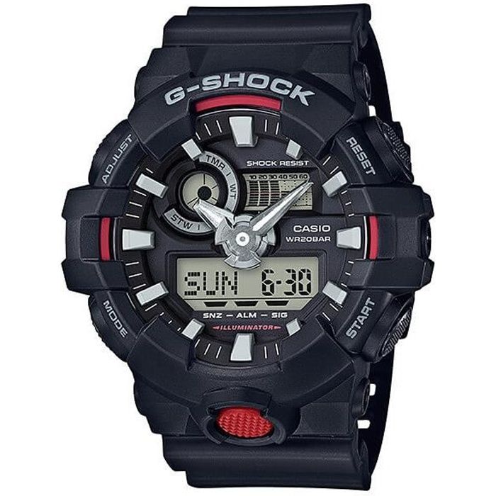 CASIO Montre Quartz G-Shock GA-700-1AER Homme