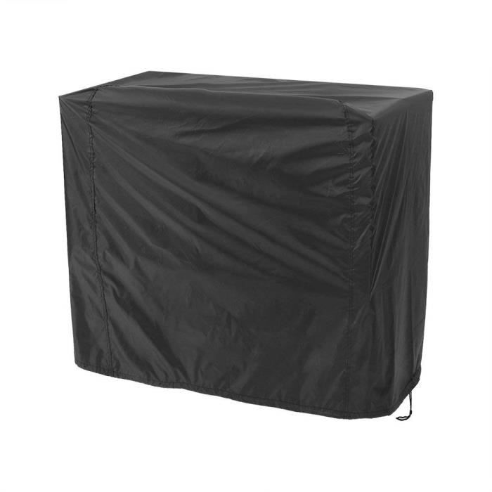 Housse Barbecue Imperméable Bâche de Protection BBQ Anti-UV Couverture de Gril Anti-poussière Anti-vent, Taille S 80x66x100cm