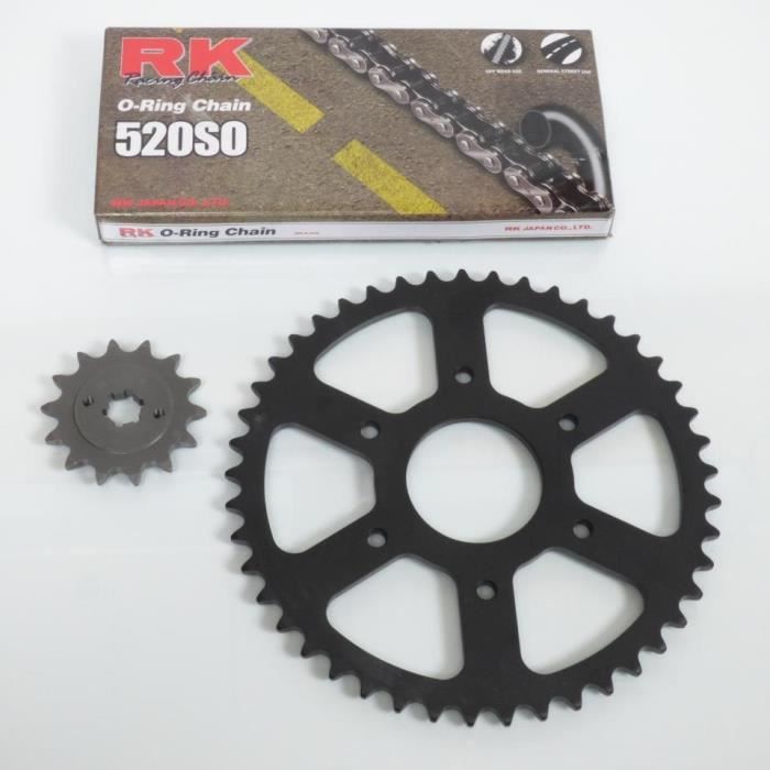 Kit chaîne France Equipement Moto KTM 125 RC 2014-2018 14 x 45 Pas 520 Neuf