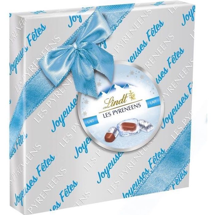 LINDT Boîte Cadeau Les Pyrénéens L'Original Lait - 204 g