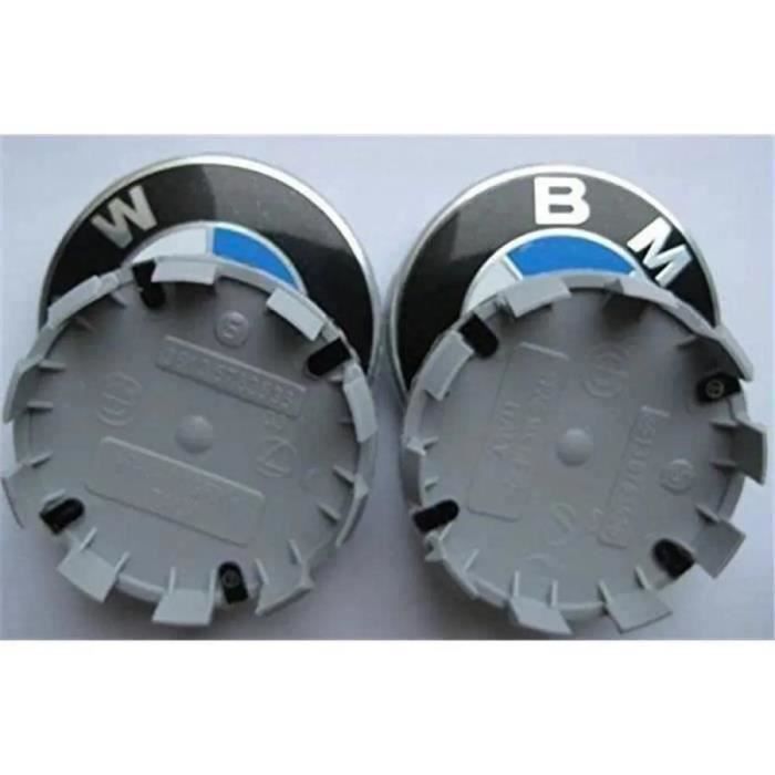 4X Logo BMW Cache moyeu centre roue 68mm jante badge