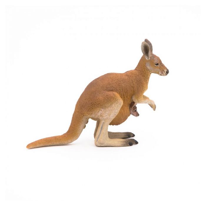 PAPO Figurine Kangourou et son bébé