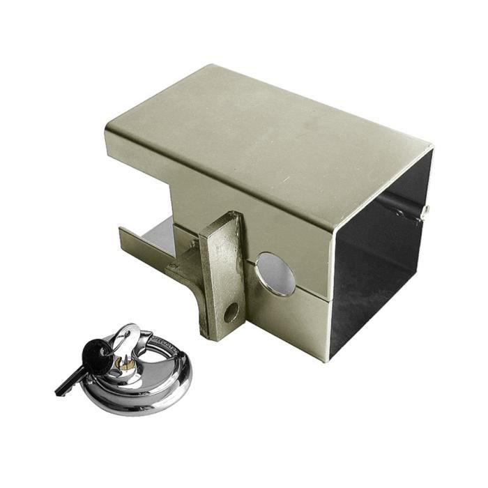 Antivol tête d'attelage divisible avec cadenas rond ProPlus 341324S