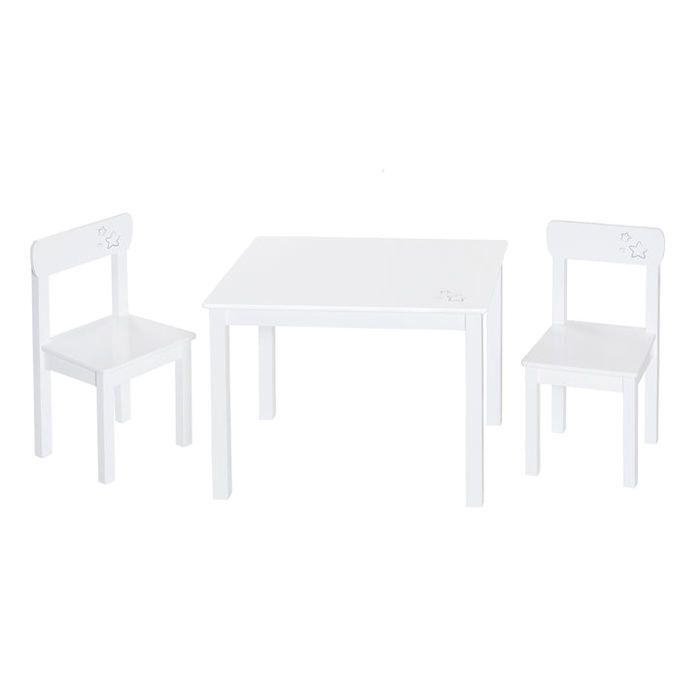 ROBA Ensemble Table + 2 chaises Enfants \