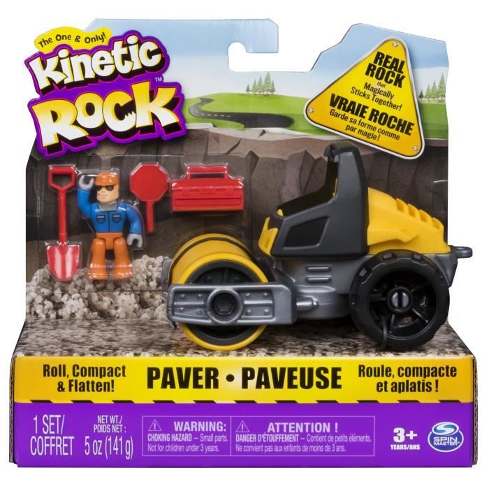 Spin Master Kinetic Rock Vehicle Paver, Multi, 5 année(s), Garçon-Fille, 280 g, 195,6 mm, 73 mm