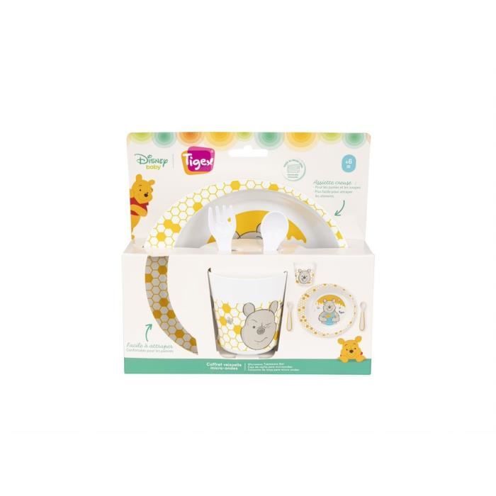 TIGEX Coffret Vaisselle Micro-Ondes Winnie