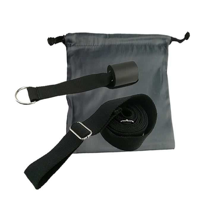 Bandes Elastiques Musculation Bande de Résistance Set Ancre de Porte pour Musculation Noir