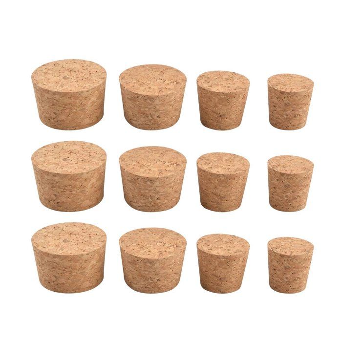 Bouchons En Liège Droits 80 Pièces - 40x24 Mm - Neuf Pour Bouteilles De Vin Réutilisables