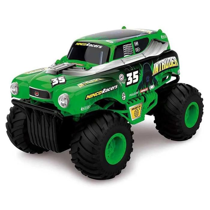 Monster Truck télécommandé - NINCO - Télécommande Intruder - Échelle 1/16 - Batterie 500mAh - Accélération progressive