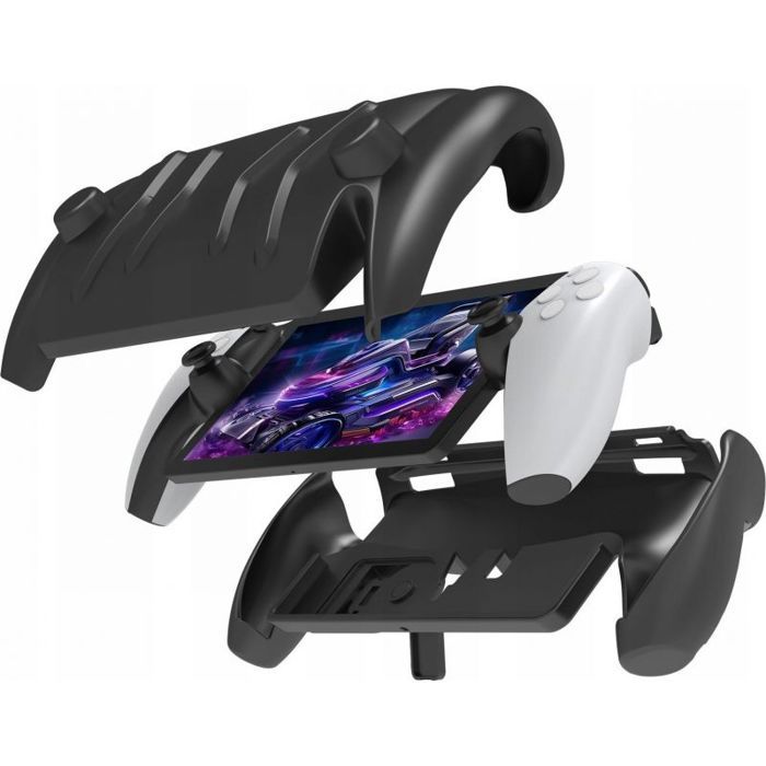 Housse - JYS - SB8829 - 2in1 Avant Arrière - Pour Ps Portal - Console P5188 - Noir