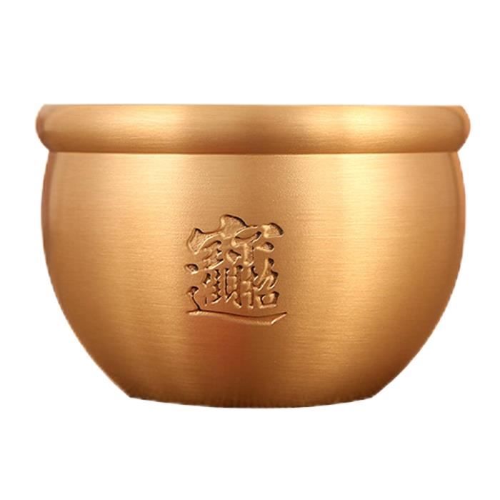 Jardinière Vase Accent Fortune Cylindre Tirelire Réservoir D'eau pour