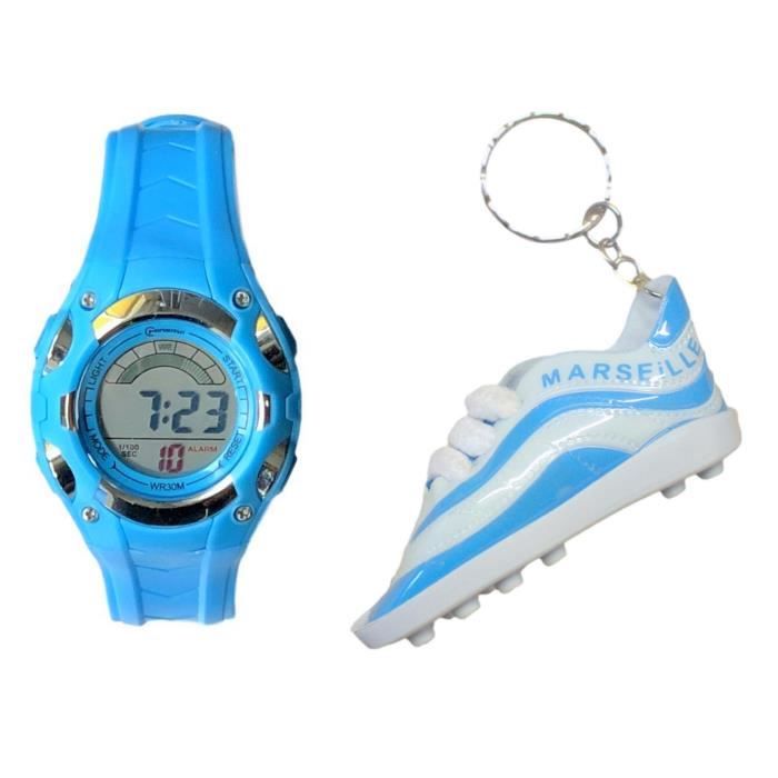 Coffret Montre Enfant Om Olympique De Marseille Droit Au But