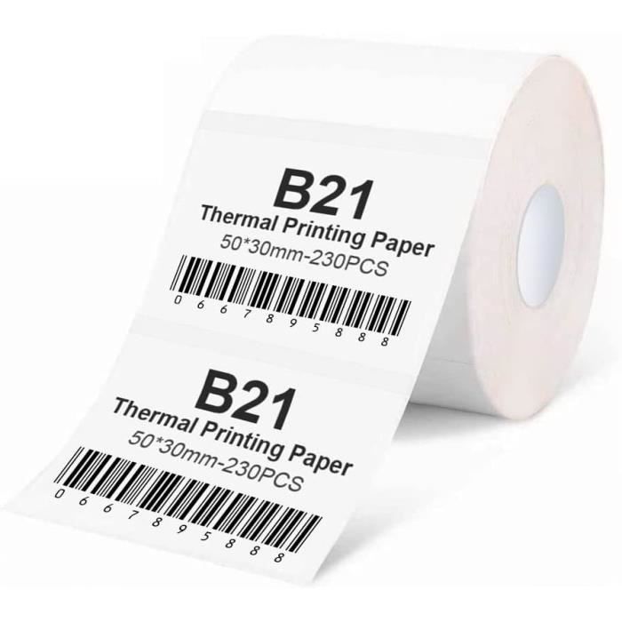 Rouleau D'étiquettes Autocollantes, 12x30 Mm, 210 Pièces/rouleau, Blue