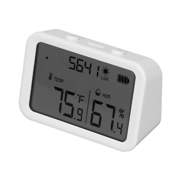 Thermomètre-hygromètre numérique Couleur : Argent[75] - Cdiscount Bricolage