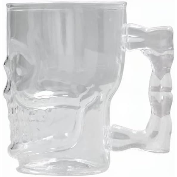 Chope à Bière Incassable Avec Poignée - Verre Résistant Pour Intérieur/extérieur - Passe Au Lave-vaisselle - 7