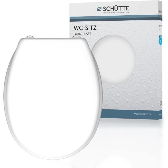 Scarabeo Planet Abattant WC Avec Frein De Chute, Blanc - 8108B