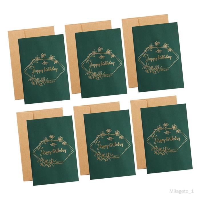 Lot 8 Invitations + Enveloppes Minecraft Talking Tables – Anniversaire Enfant, Fête Gamer, Goûter Thème Jeu Vidéo