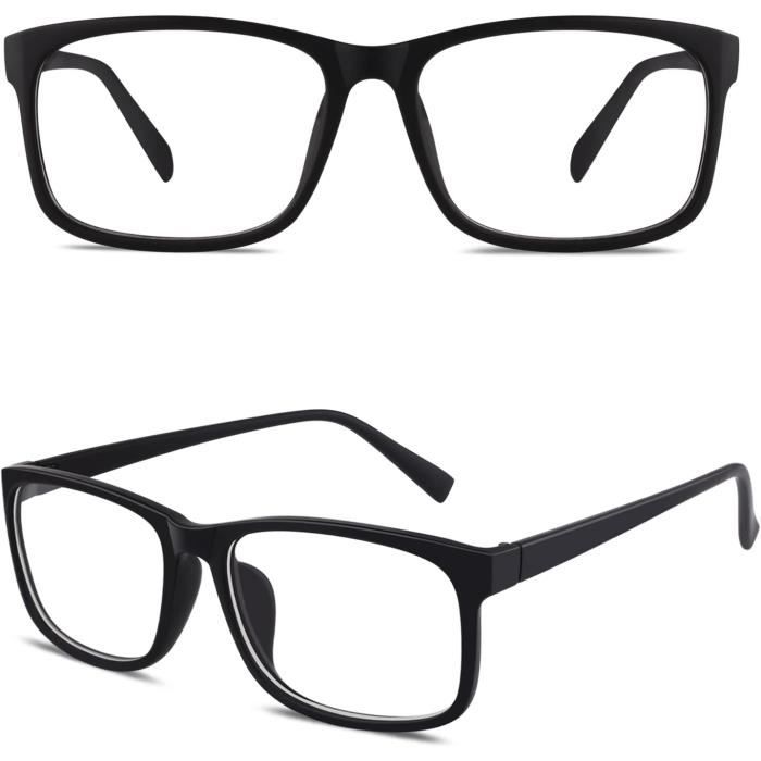 Montures De Lunettes Homme Femme Classique Transparente