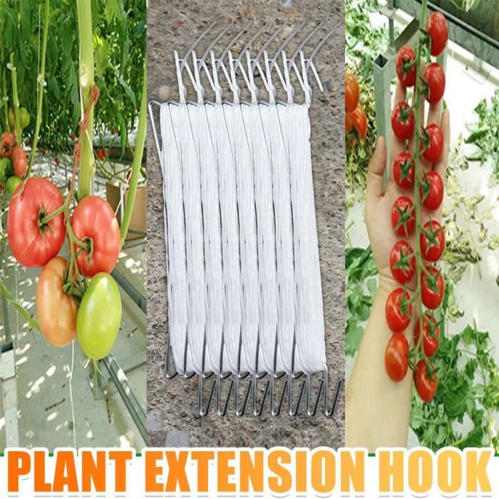 crochet de tomate clips de support de tomate le support de legumes empeche la tomate de pincer flow214 cdiscount jardin