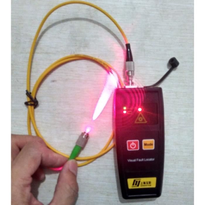 Version 50MW - Pointeur Laser Fibre Optique 30mw 50mw Mini Câble À