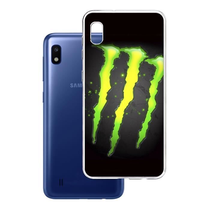coque samsung galaxy a10 monster energy logo glo