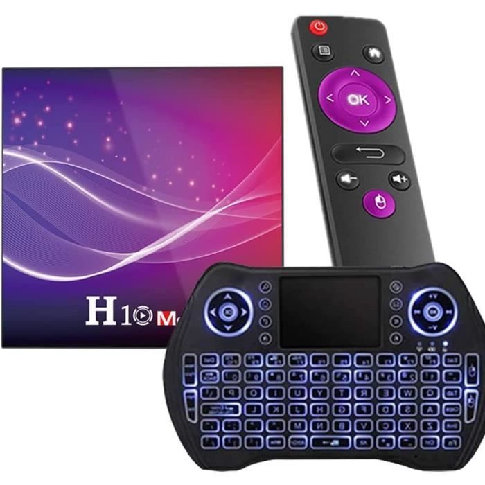 T95H TV Box Android 10.0 Con 4GB RAM, 32GB ROM, CPU Quad Core H616 - Supporto 4K/6K, WiFi 2.4G