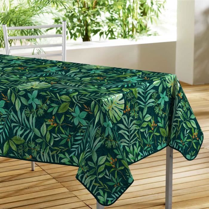 Leaf Imprimé Coton Linge De Table Basse Housse Nappe Rectangulaire Table Cloth Leaf Imprimé Coton Linge De Table Basse Housse Nappe Rectangulaire Table Cloth