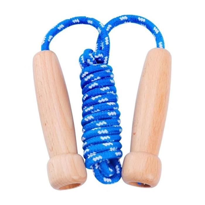 Corde sauter - cologique - Enfants - Poignes en bois - Rglable - Fitness - Cdiscount Sport Corde sauter - cologique - Enfants - Poignes en bois - Rglable - Fitness - Cdiscount Sport