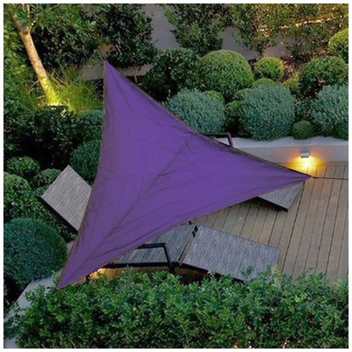 Voile Ombrage Triangle Rectangle 3x4x5 Voile D Ombrage Triangle Auvent Impermeable Toile Protection