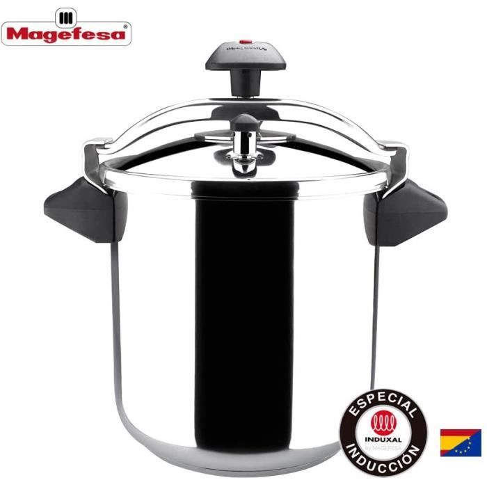 Autocuiseur Rapide Magefesa EasyClick 8L | Acier Inox 18/10, 2 Niveaux De Pression (60/100 KPa), Tous Feux Dont Induction - 4