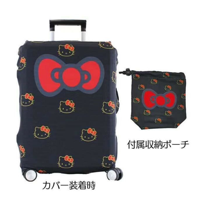 Housse De Protection Pour Valise - Imprimé Mouton Mignon, Polyester Extensible - Tailles 45.7 à 53.3 Cm (S à XL) - 6