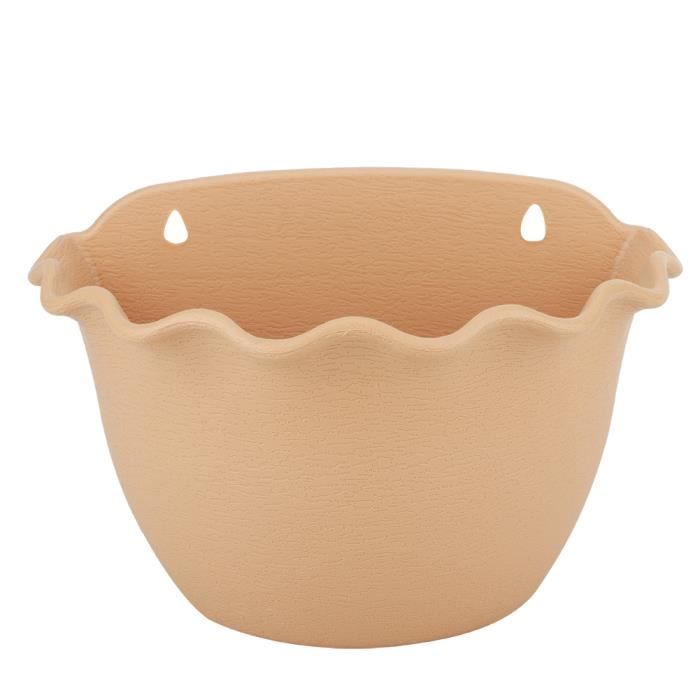 Conteneur de plantes, avec plateau de drainage Pot de plantes mural Pot de fleurs mural, pot de fleurs pour plantes succulentes