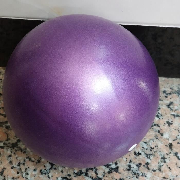 Gros Ballon De Gym Fitvids 45cm Rouge – Avec Pompe, Antidérapant Pour Yoga Et Grossesse