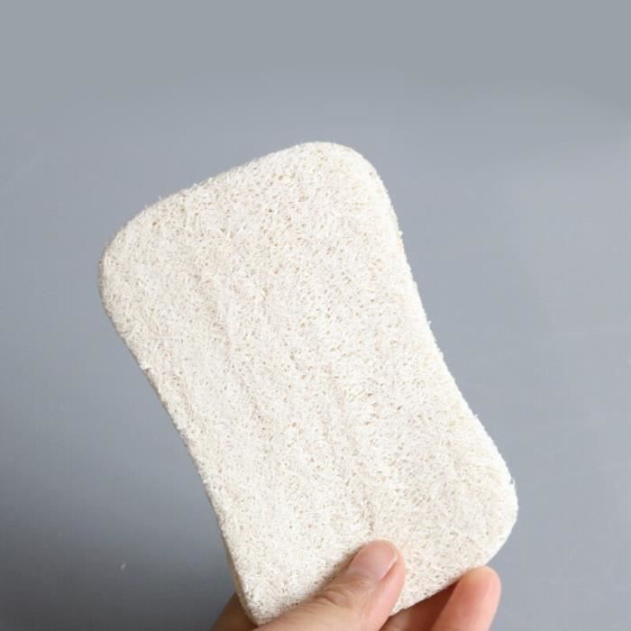 Éponge vaisselle,Éponge Loofah naturelle, 1 pièce, corps de bain