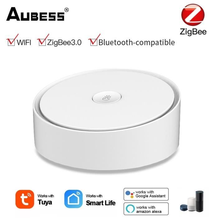 Passerelle ZigBee Hub Multimode Glayent - Compatible Bluetooth Mesh Pour Maison Connectée