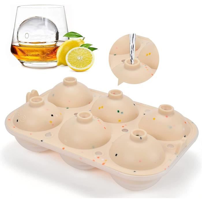 Moule à Glaçons Rond En Silicone, Moule à Glaçons En Barre, Facile à