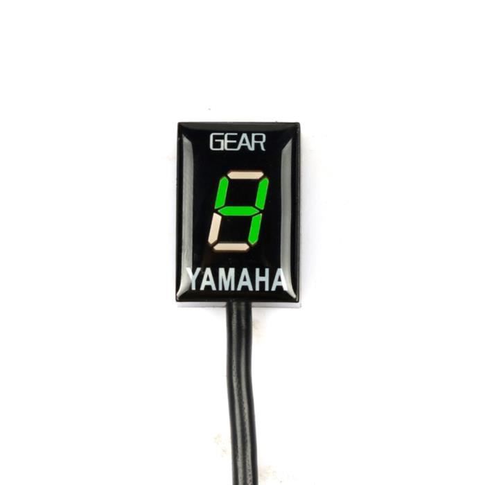 Moto Indicateur Vitesse Indicateur D'équipement De Moto Pour FZS 1000 Pour Fazer 1000 Pour YZF-R6 Pour R6S Pour R1 Pour TDM 900 Accessoires Affichage De Vitesse(White