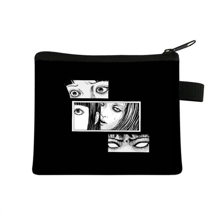 lqbJunjiIto20w Sac Main Japonais Imprim Manga Junji Ito Porte monnaie Hipster Dessin Anim Harajuku