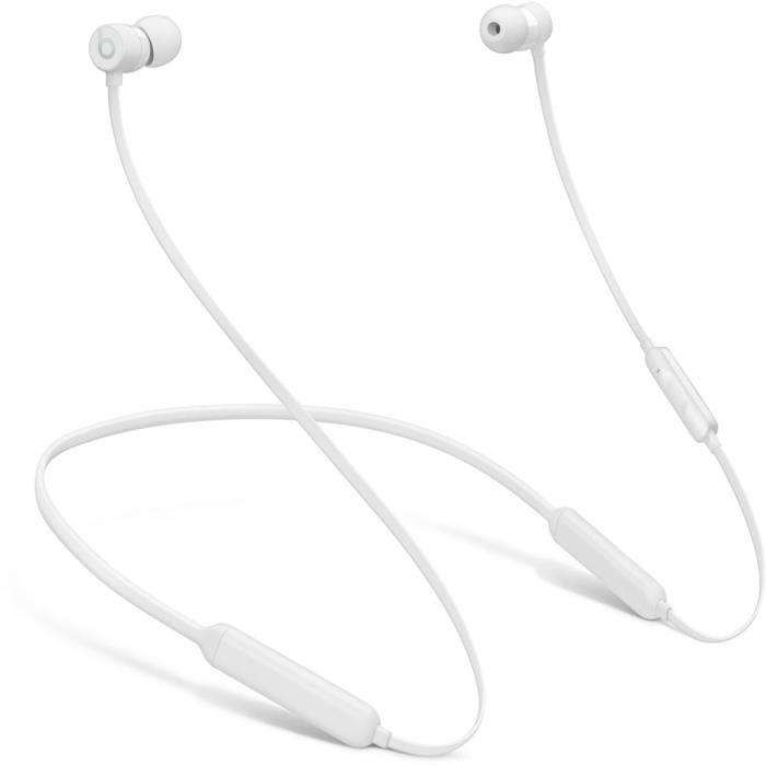 BEATS BY DR.DRE BEATSX Ecouteurs wireless bluetooth authentiques compatible avec iOS Android Windows Phone Mac PC-Blanc 