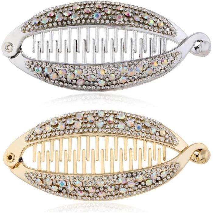 Lot De 2 Pinces à Cheveux Cœur - Rouge/noir - FEMME | H&M FR