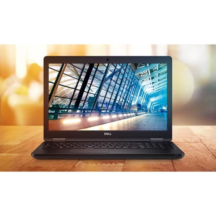 DELL Laptop Latitude 5590 - Core i5-8250U - RAM 8 Go - 512 Go SSD - 15.6 FHD - Dell
